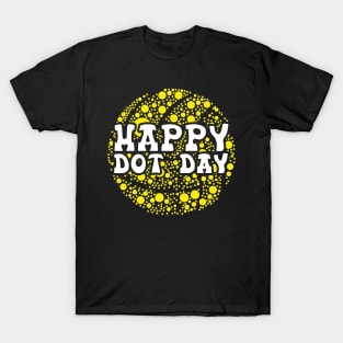 Funny Polka Dot Baseball Lover Player International Dot Day T-Shirt